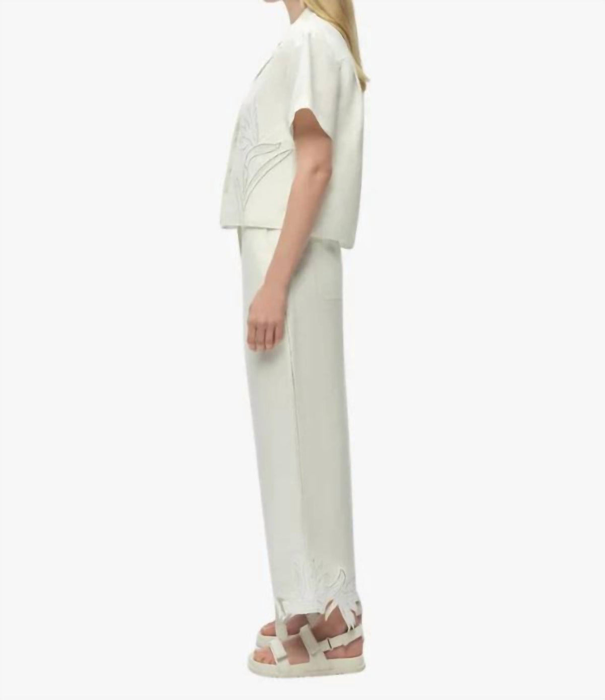 Simkhai - Louisa Embroidered Camp Shirt