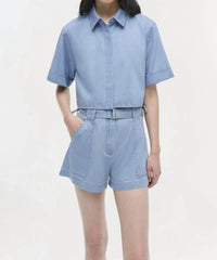 Simkhai - Lourie Belted Shorts
