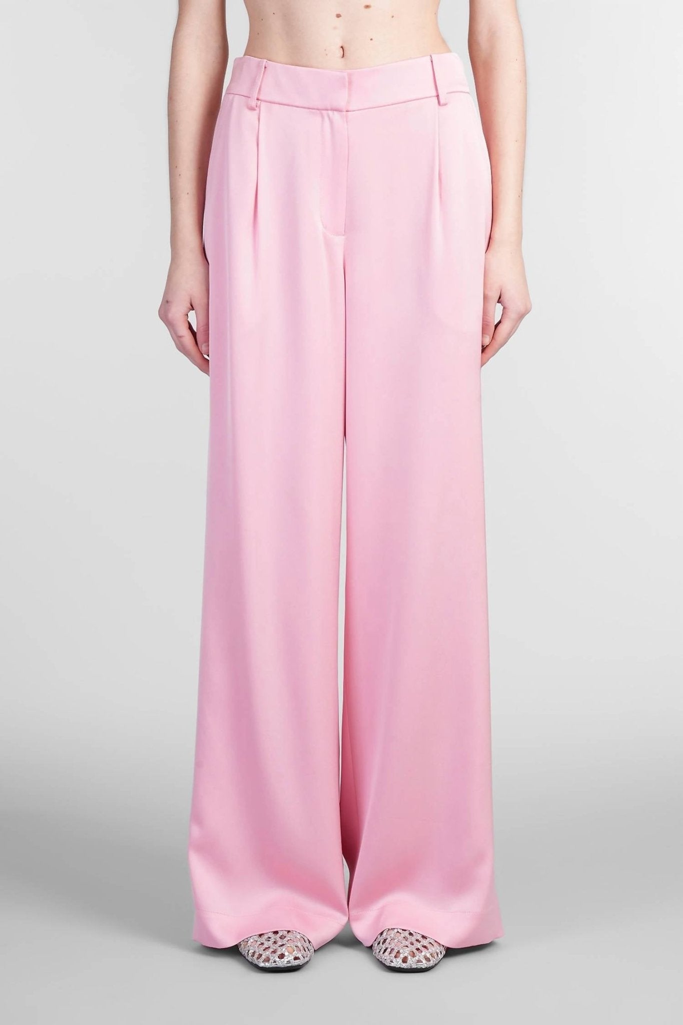 Simkhai - Malcolm Wide Leg Pants - acrylic - clothing - pants