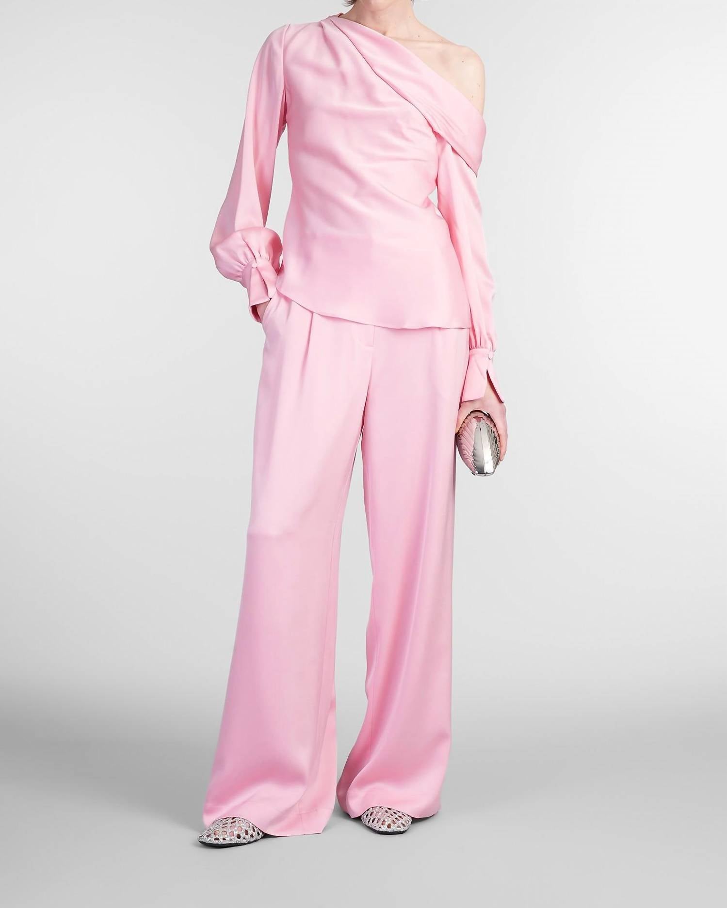 Simkhai - Malcolm Wide Leg Pants - acrylic - clothing - pants