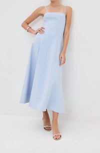 Simkhai - Marisol Sleeveless Midi Dress - blue - clothing - dresses
