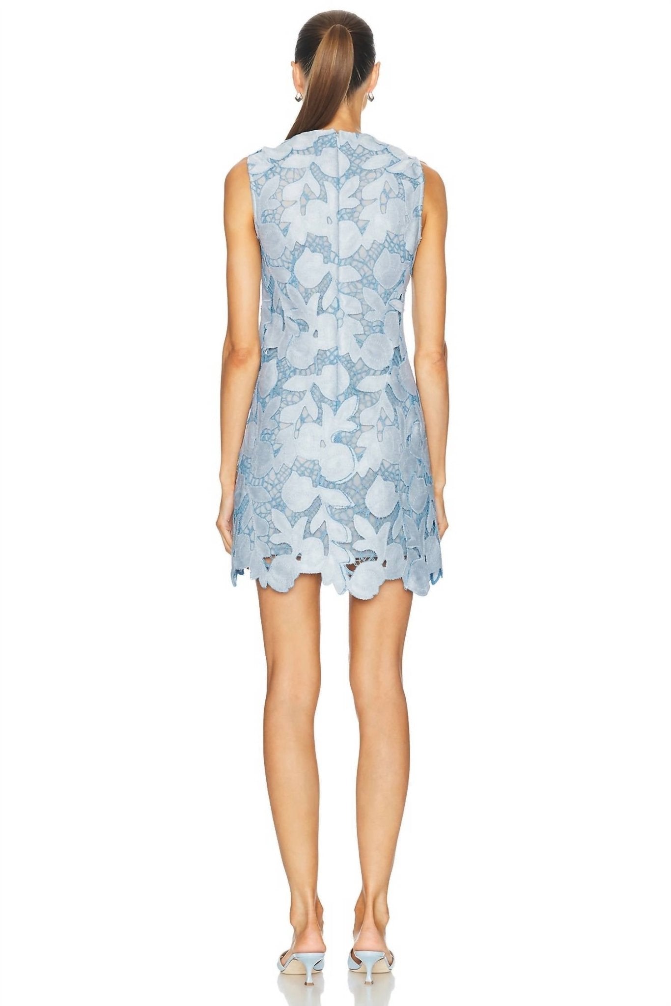 Simkhai - Mickie Sleeveless Mini Dress - blue - clothing - dresses