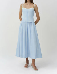 Simkhai - Quinlin Bustier Midi Dress