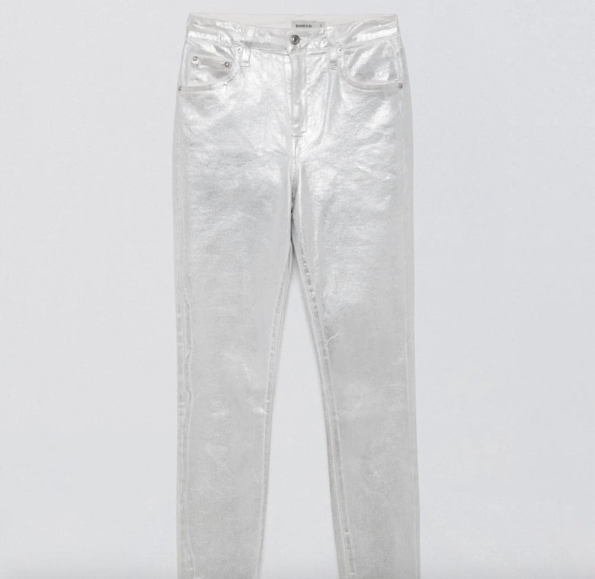 Simkhai - Rae High Rise Coated Jeans