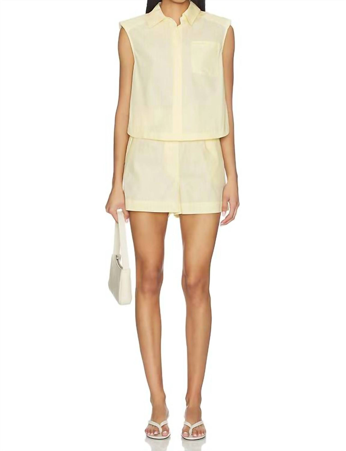 Simkhai - Winslow Cropped Shirt