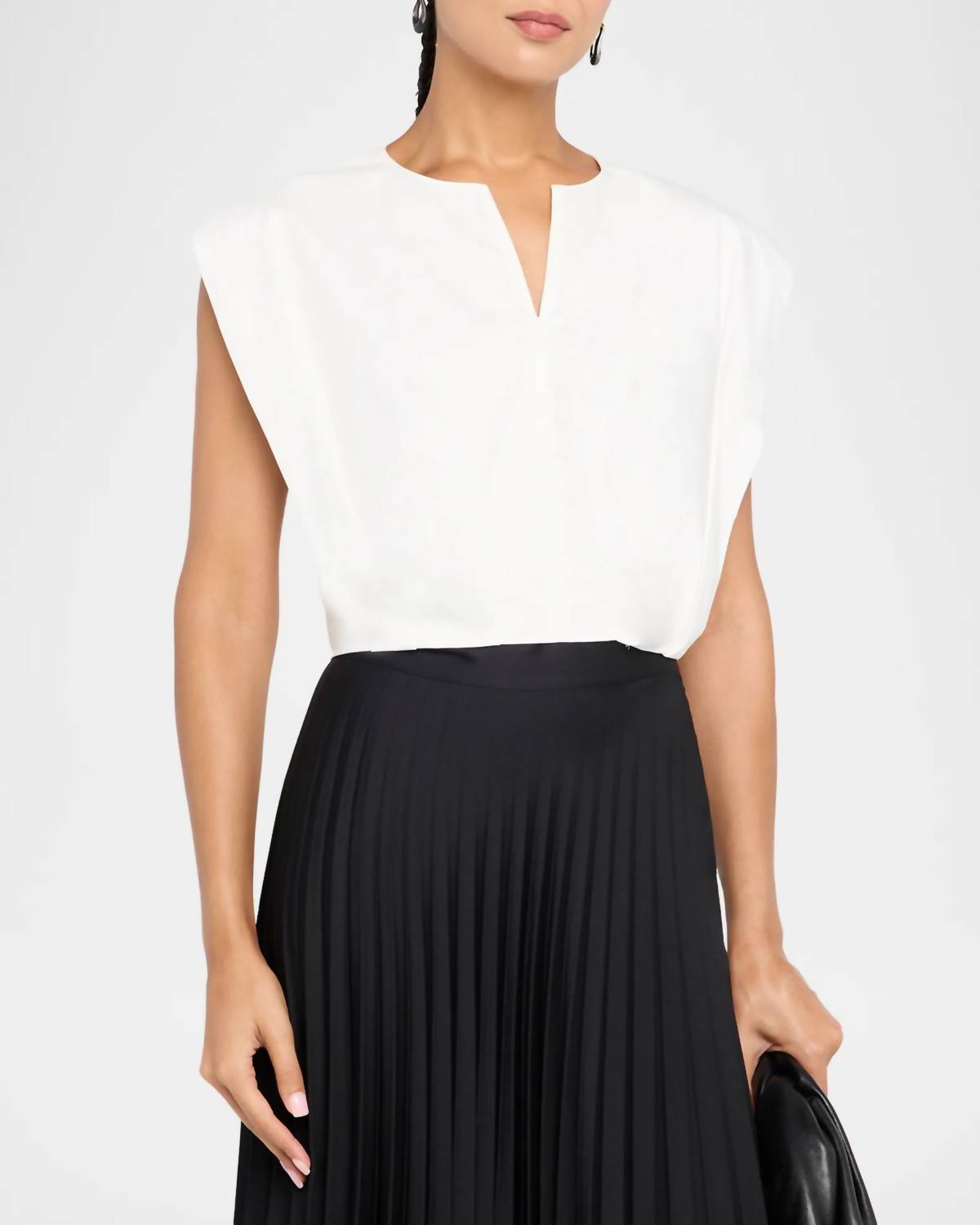 Simkhai - Wrenli Pleated Top