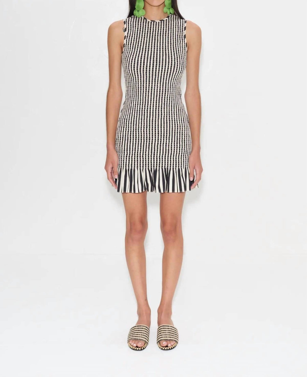 Simon Miller - Belle Smocked Mini Dress