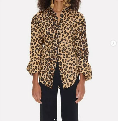 Simon Miller - Loch Poplin Tie Back Button Up Shirt