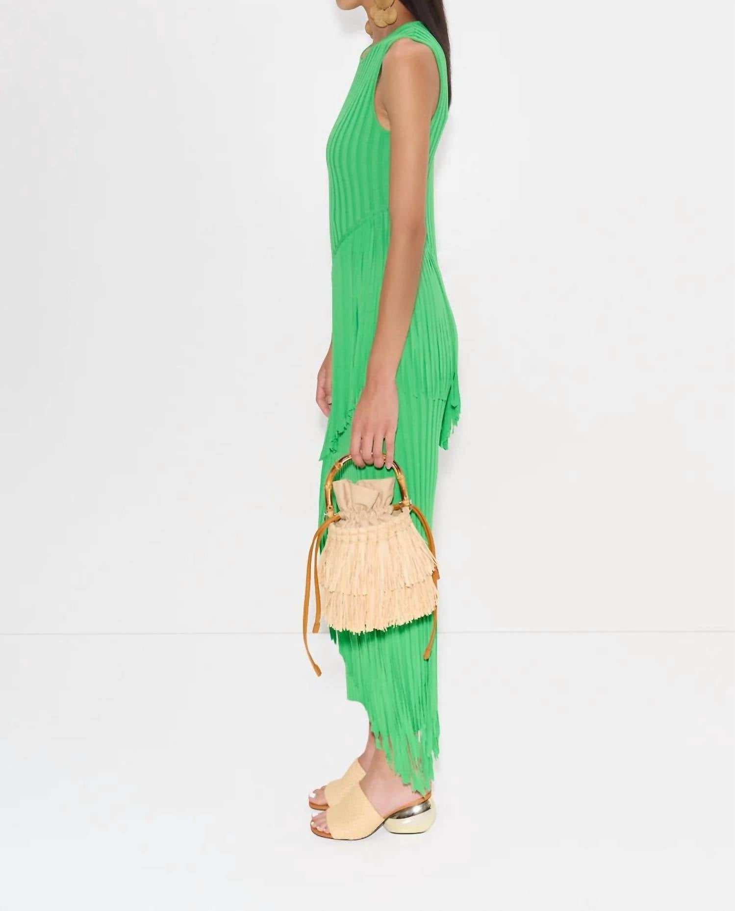 Simon Miller - Spiral Maxi Dress - clothing - dresses - green