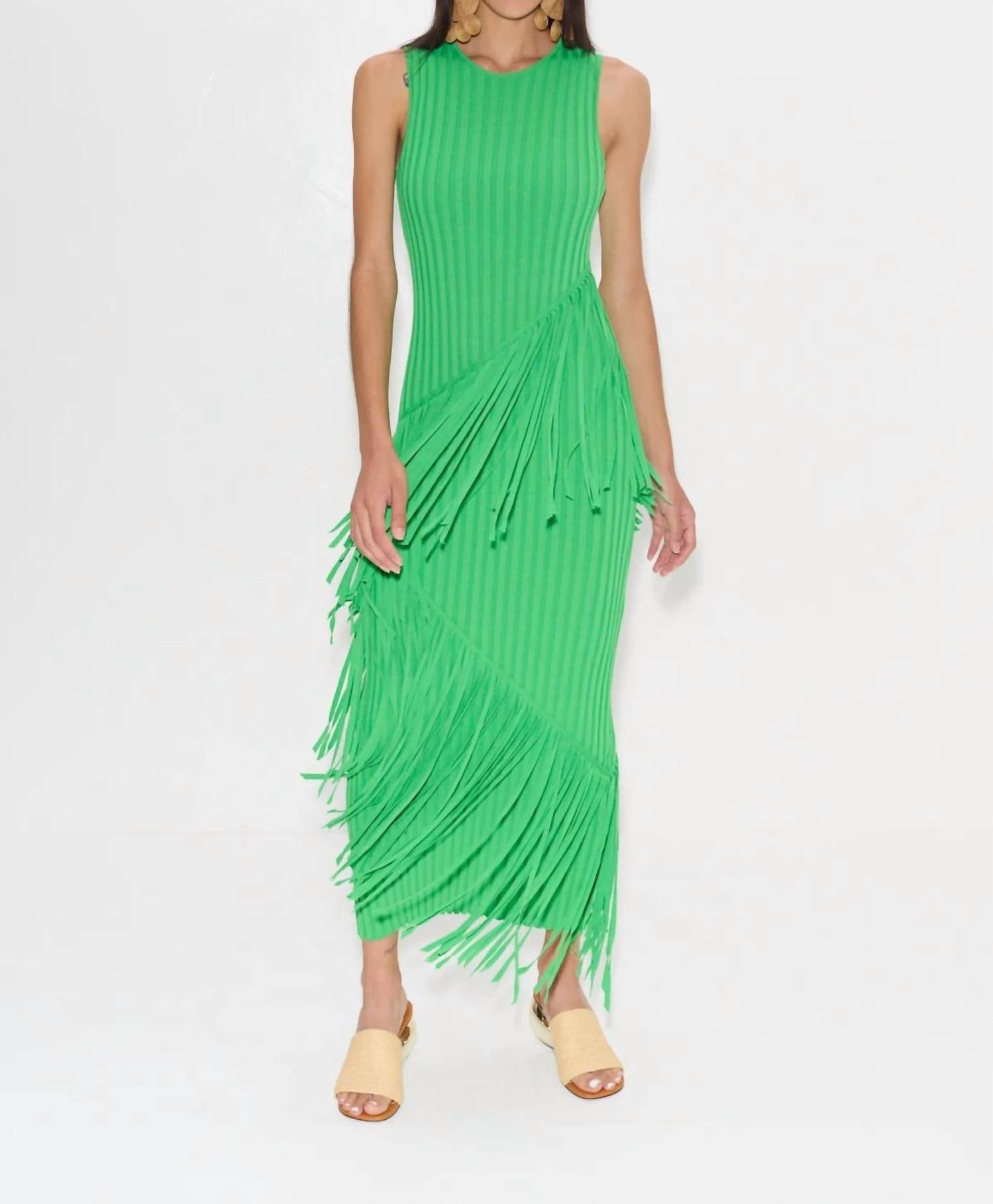 Simon Miller - Spiral Maxi Dress - clothing - dresses - green