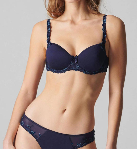 Simone Perele - Andora 3d Plunge Bra - blue - bras - clothing