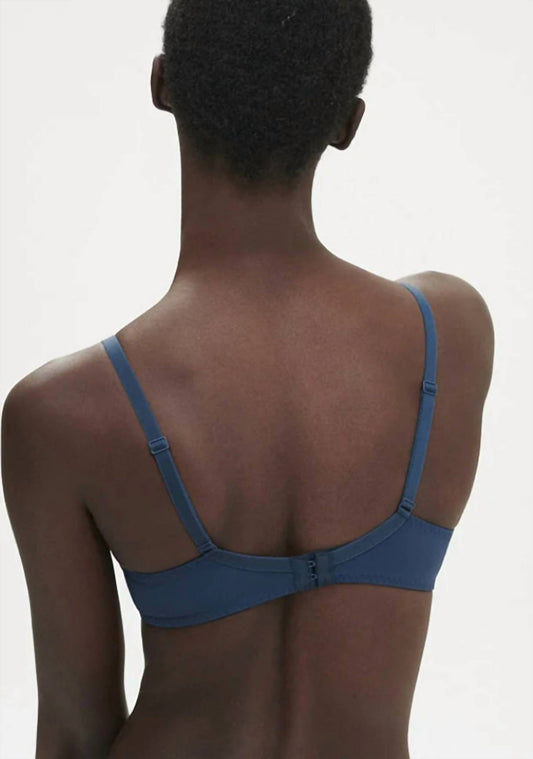 Simone Perele - Delice Full Coverage Plunge Bra - blue - bras - clothing