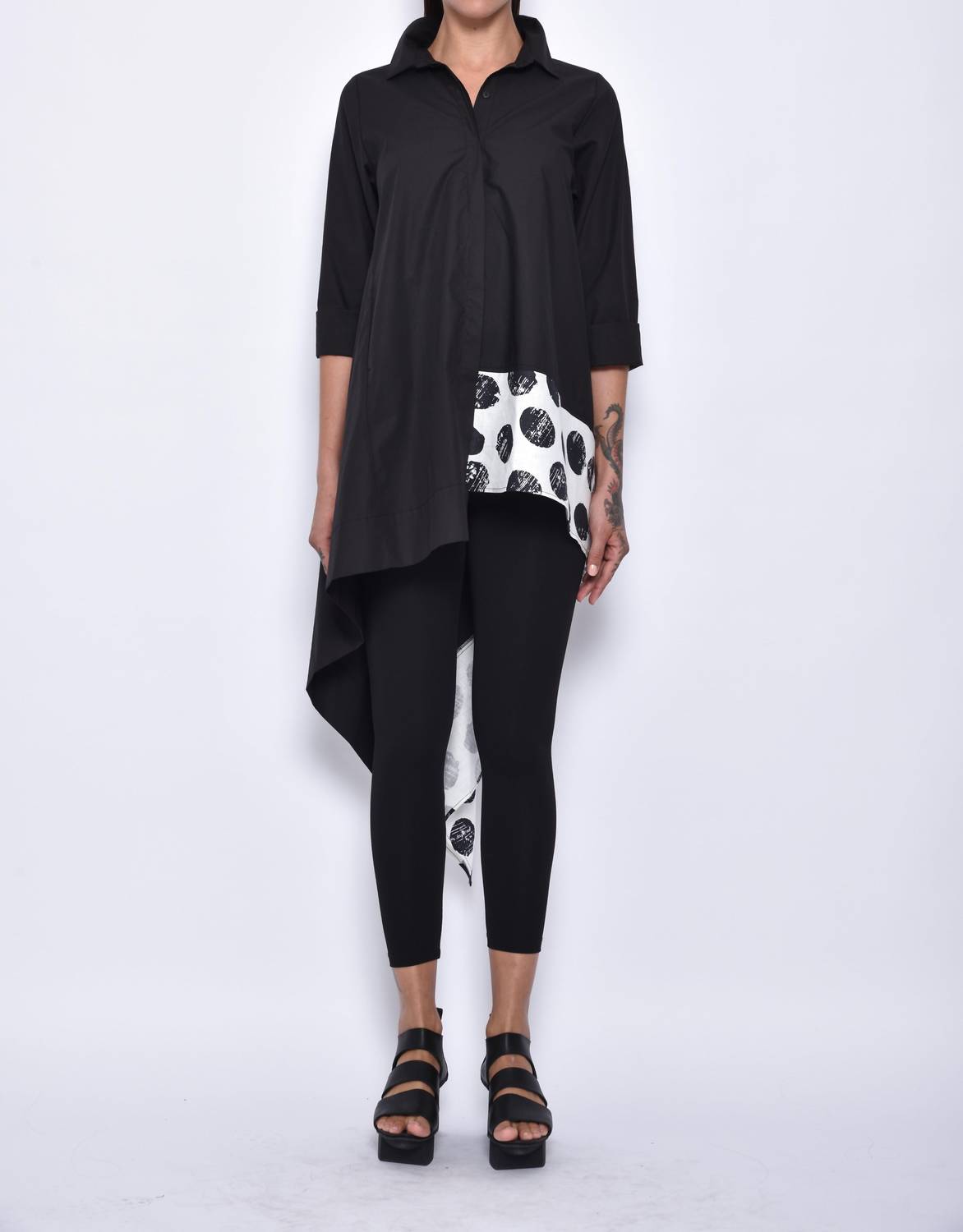 Simply Mila - Asymmetrical Flair Tunic