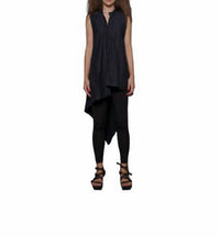 Simply Mila - Sleeveless Asymmetrical Tunic
