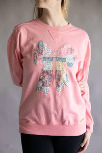 Simply Southern - Katerina Bow Pullover Sweatshirt
