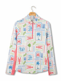 Simply Southern - Sea Time Active Pull Over Sweatshirt