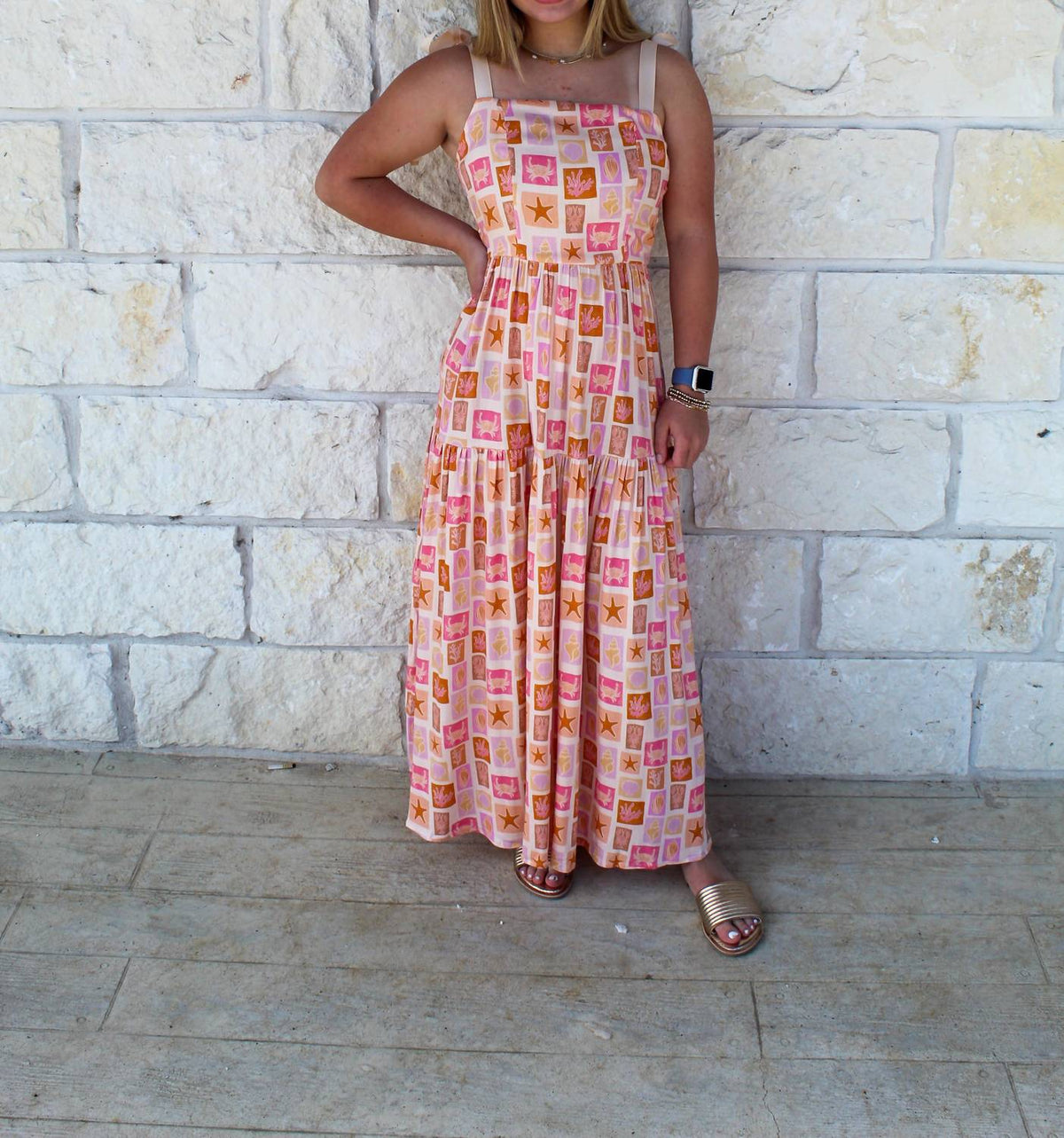 Sincerely Ours - Alexa Sands Beach Maxi Dress