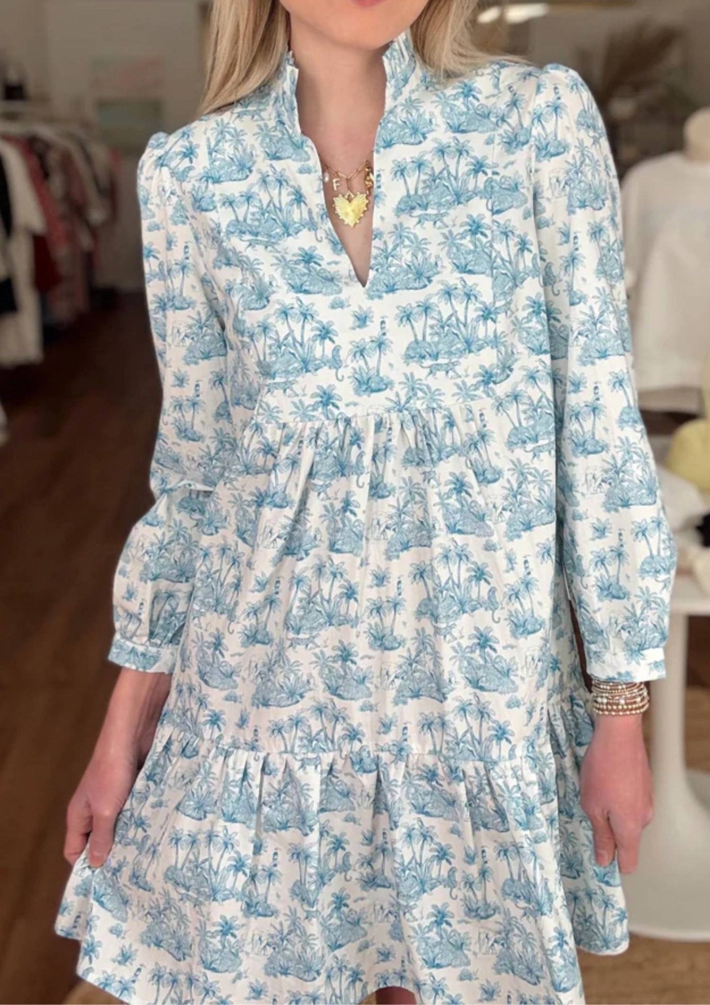 Sincerely Ours - Claire Midi Dress - blue - clothing - dresses