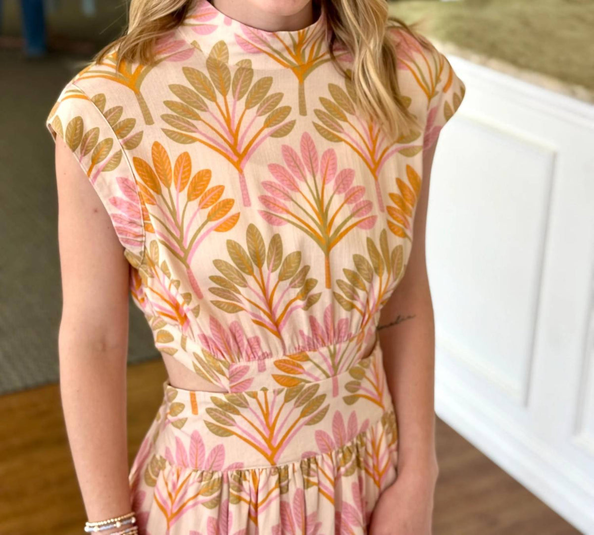 Sincerely Ours - Elise Spring Palms Dress