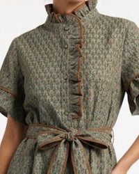 Sincerely Ours - Lena Jacquard Blouse Top