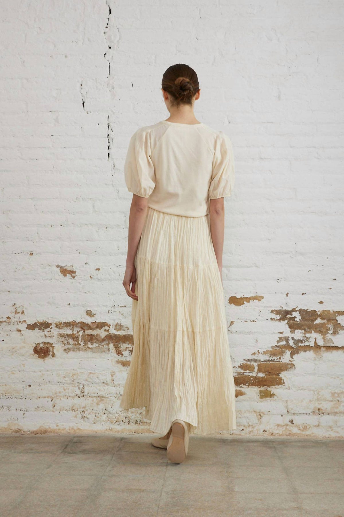 Sita Murt - Long Wrinkled Skirt