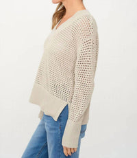 Six/Fifty - Cameron Crochet Sweater