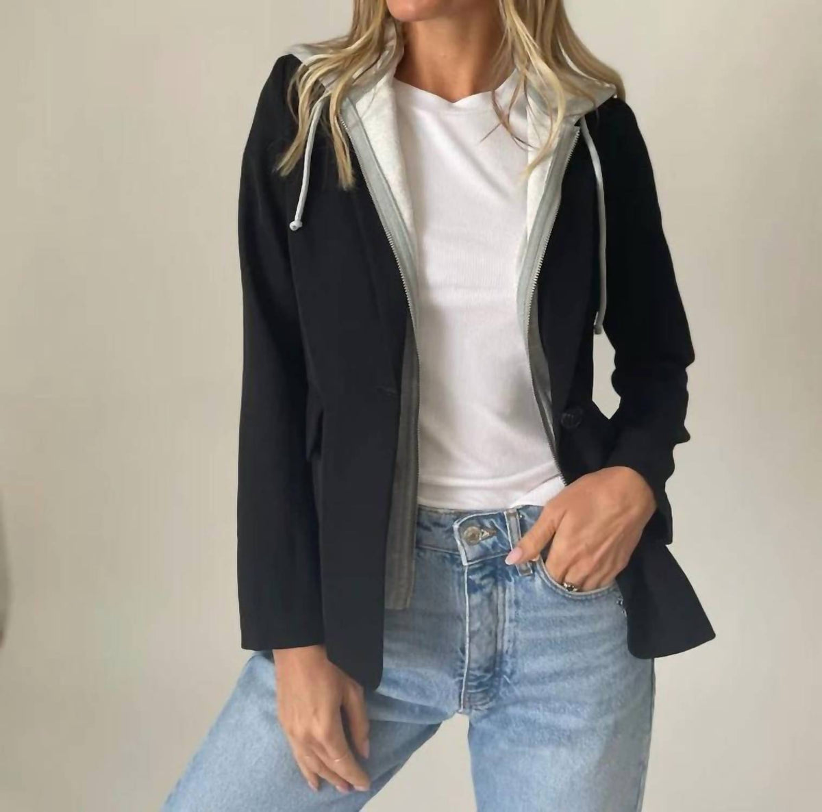 Six/Fifty - Drew Hooded Blazer