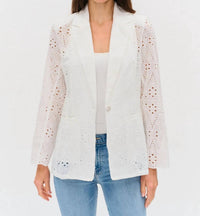 Six/Fifty - Eyelet Blazer