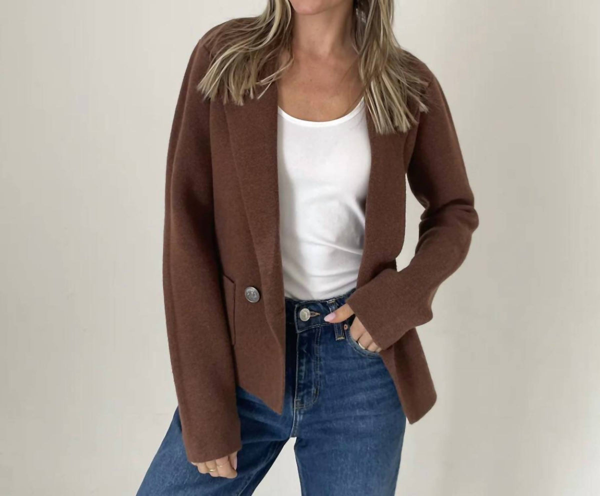 Six/Fifty - Heller Knit Blazer