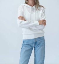Six/Fifty - Carli Crochet Hoodie - clothing - cotton - hoodies