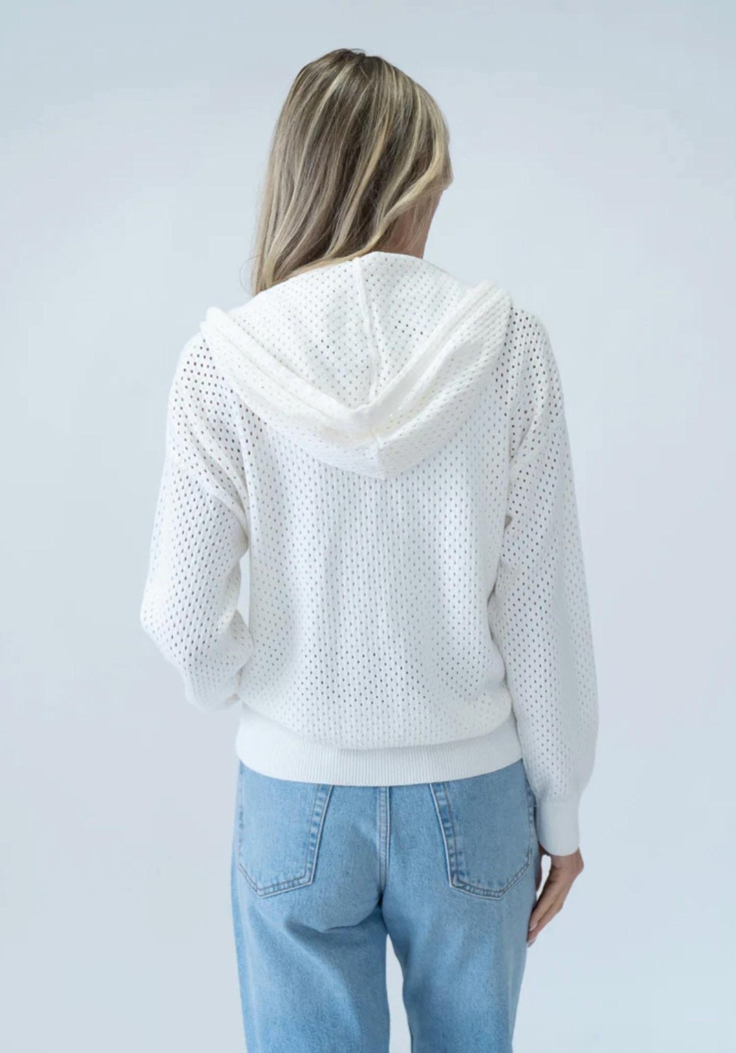 Six/Fifty - Carli Crochet Hoodie - clothing - cotton - hoodies