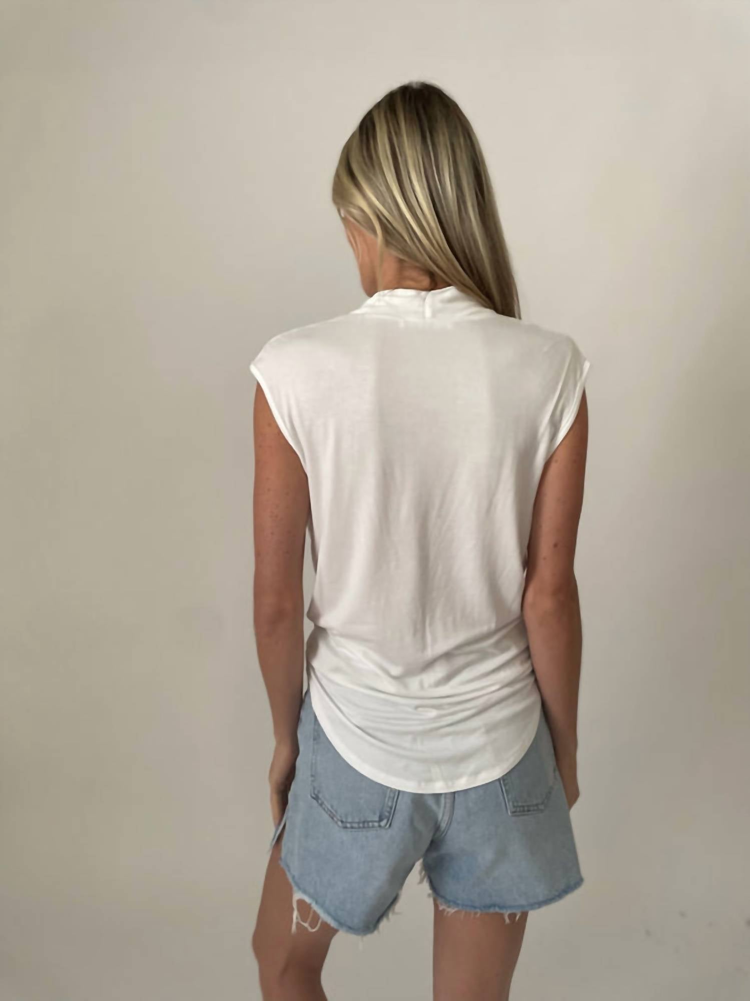 Six/Fifty - Dylan Top - clothing - rayon - solid