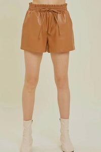 Sixty One - Harper Leather Shorts