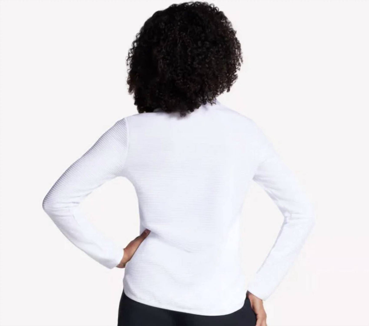 Skechers - Soft-knit Ottoman 1/4 Zip Pullover