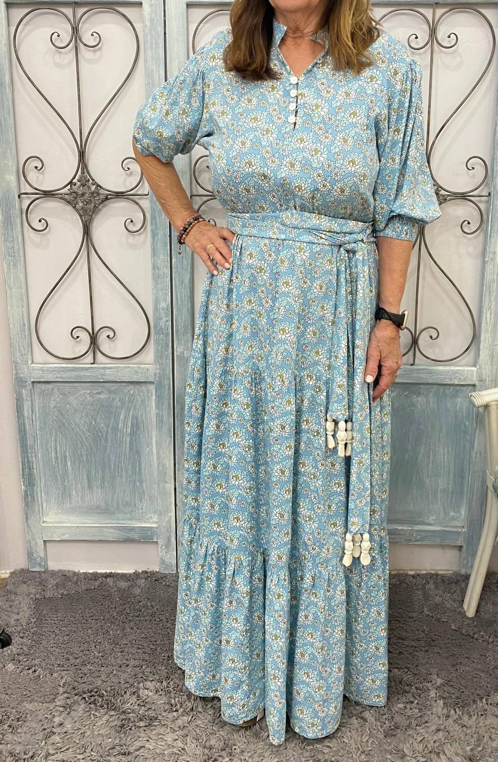 Skemo - Floral Margarita Roma Long Dress - clothing - dresses - floral