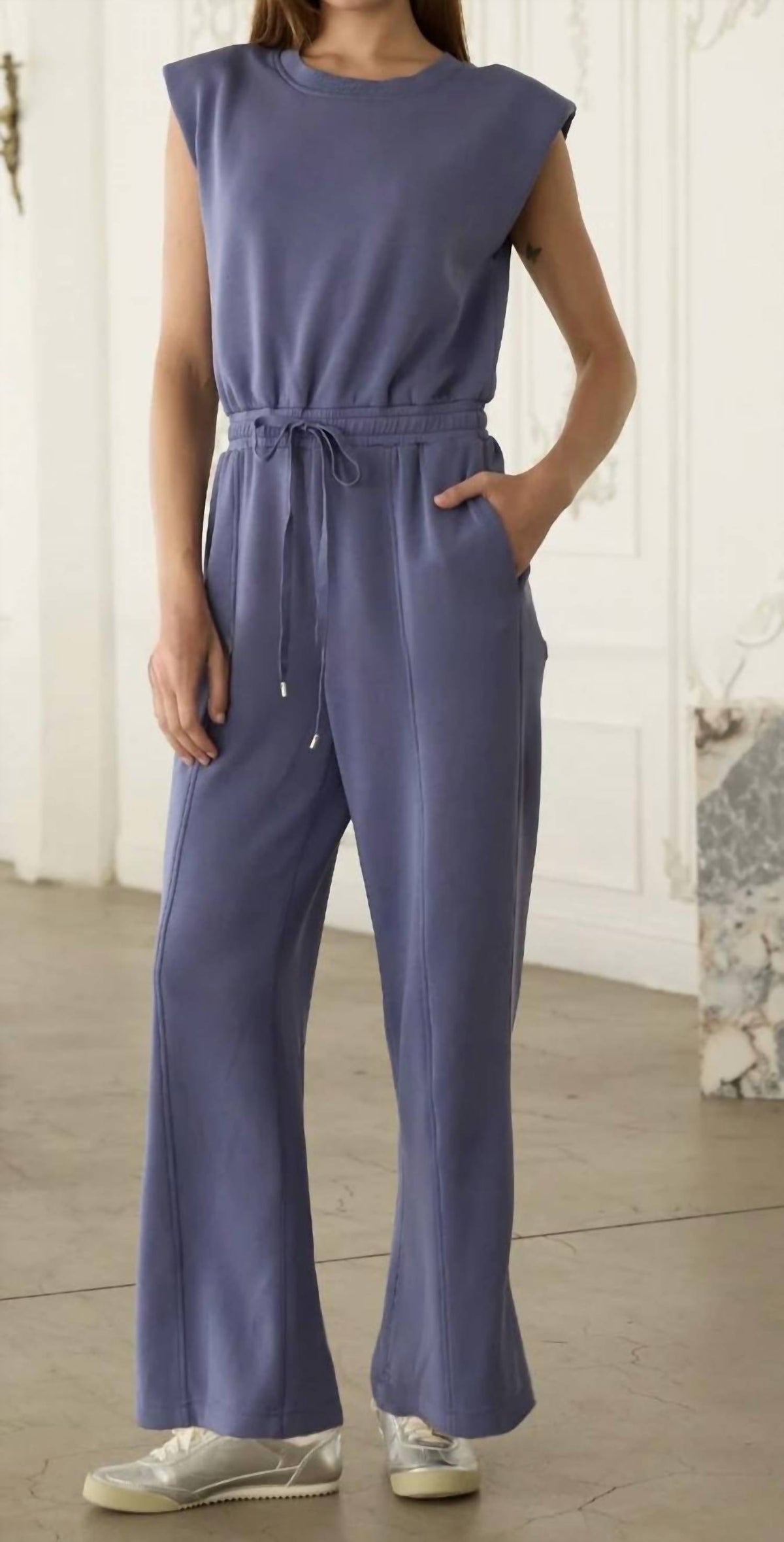 Skies Are Blue - Brushed Modal Jumpsuit