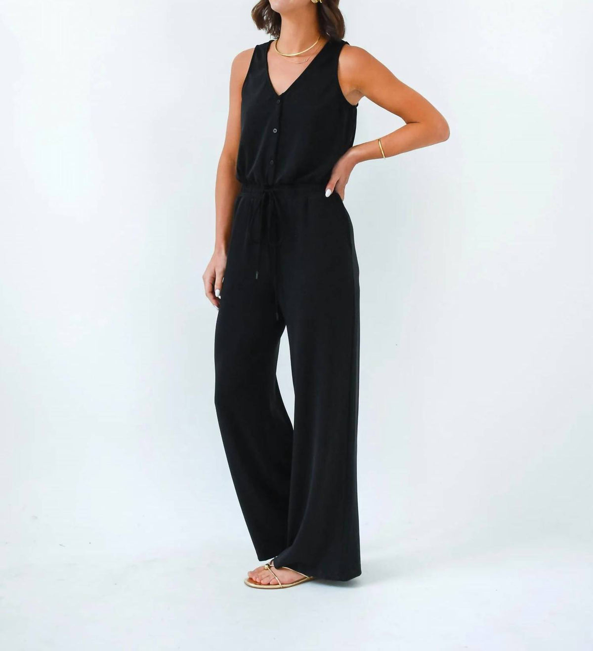 Skies Are Blue - Easy Does It Modal Jumpsuit