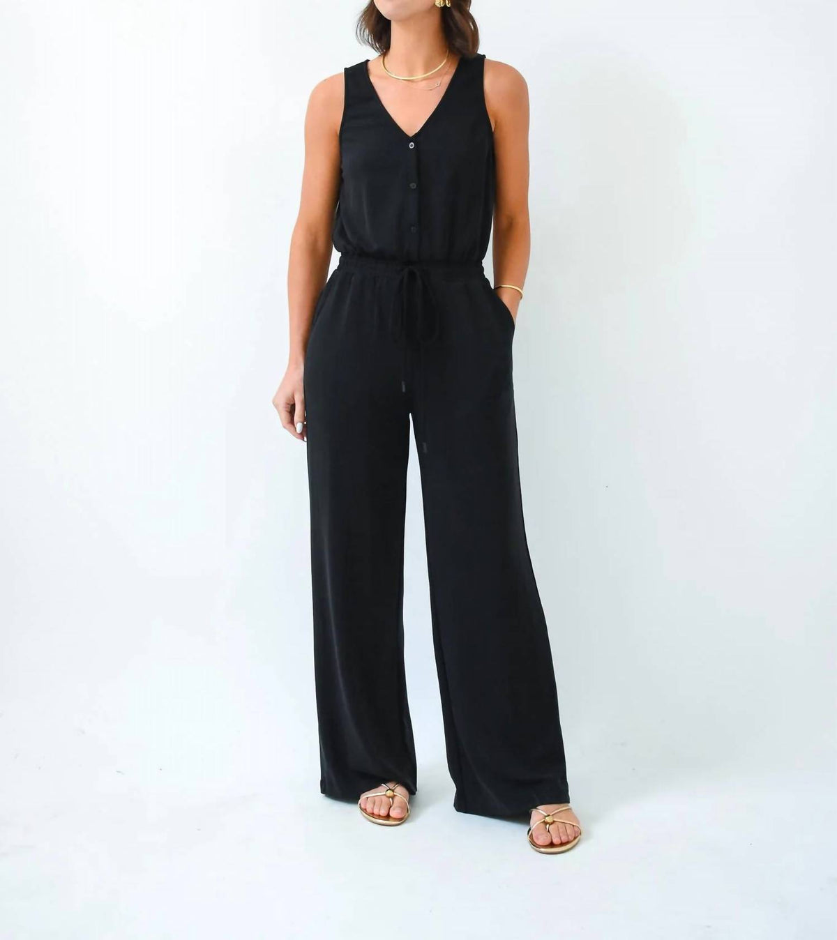 Skies Are Blue - Easy Does It Modal Jumpsuit