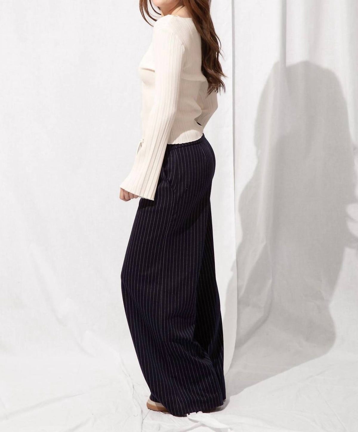 Skies Are Blue - Ella Pinstripe Pants