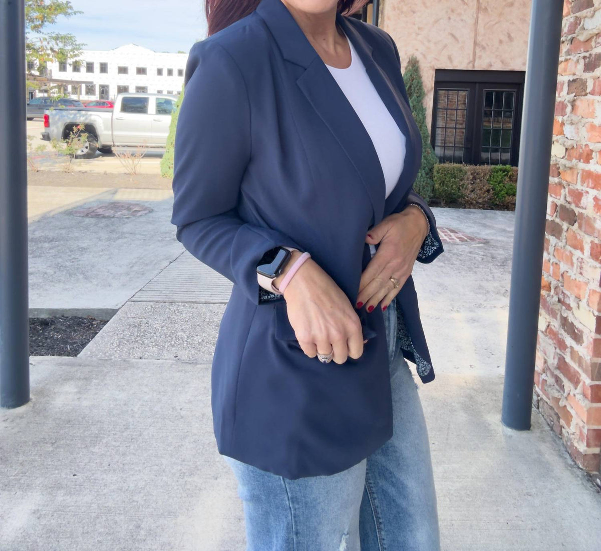 Skies Are Blue - Emmie Blazer