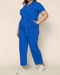 Skies Are Blue - Kendall Jumpsuit - Plus