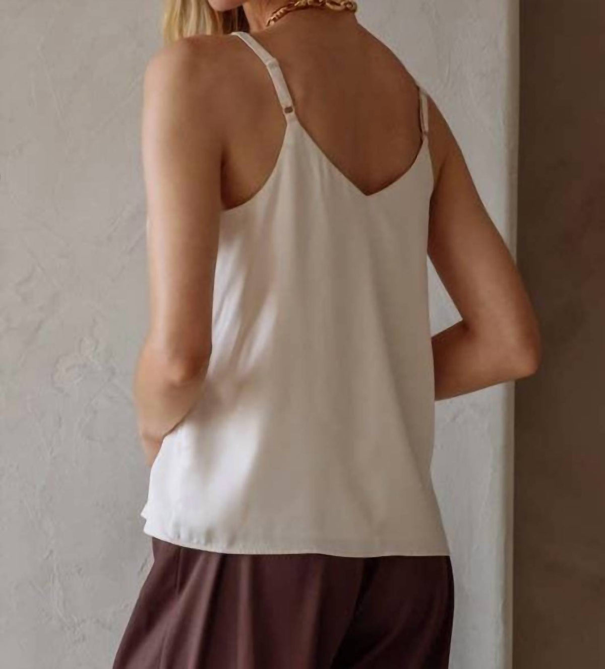 Skies Are Blue - Recycled Double Strap Cami Top