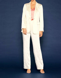 Skies Are Blue - Reese Satin Blazer