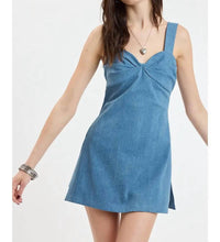 Sky To Moon - Harper Denim Romper Dress