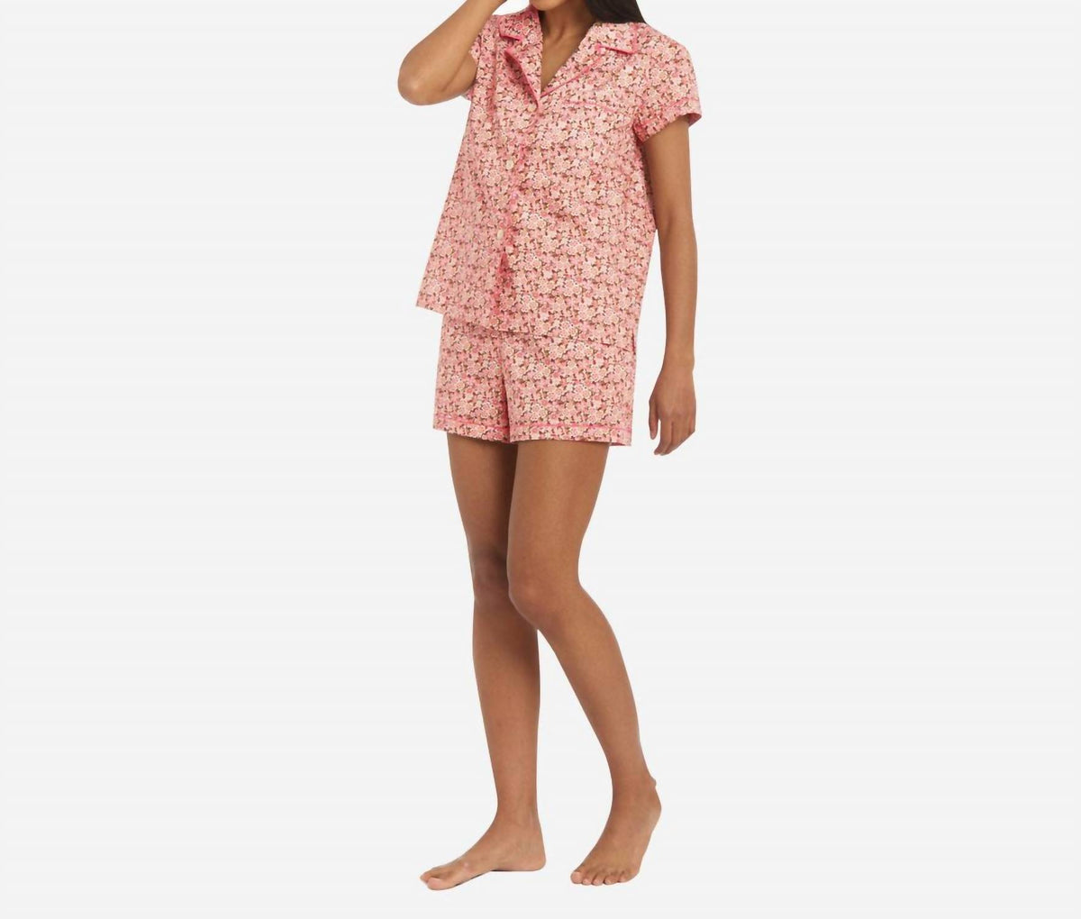 Liberty Print Floral Cotton Classic Short PJ Set