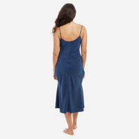 Washable Silk Midi Slip Dress