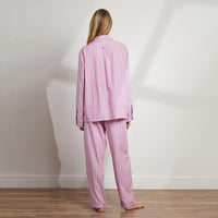The Sleep Code - Women's Striped Soft Pajama
