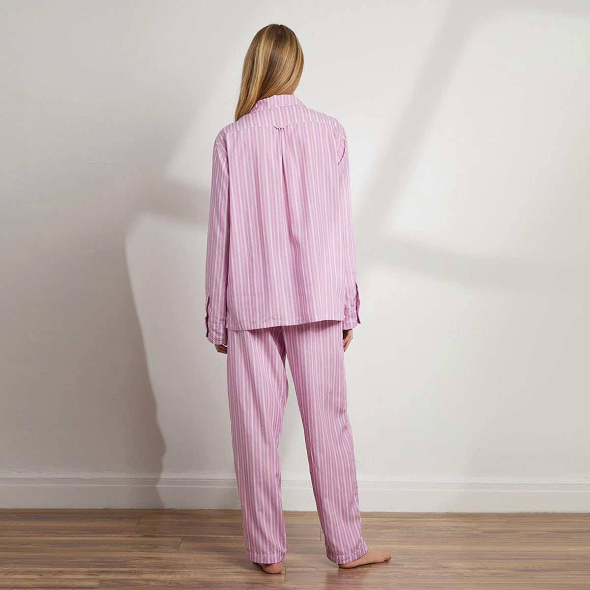 The Sleep Code - Women's Striped Soft Pajama