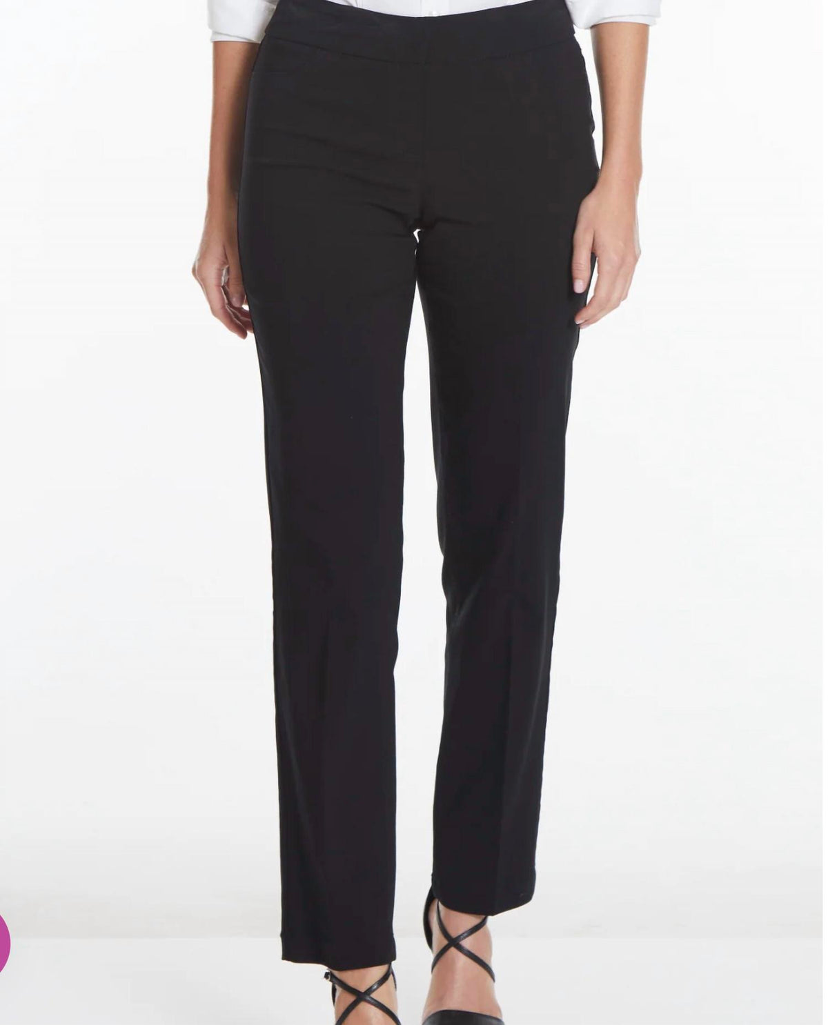 Slimsation By Multiples - Relaxed Fit Pull On Pants