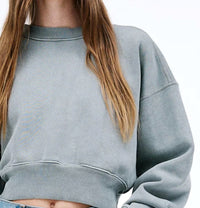 Slvrlake - Crop Crew Sweatshirt
